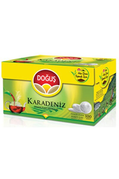 Doğuş Doğuş إبريق شاي البحر الأسود شاي بويت 100 قطعة