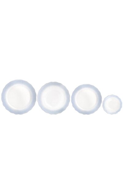 Porland Ayliz Mavi Yemek Takımı 24 Parça