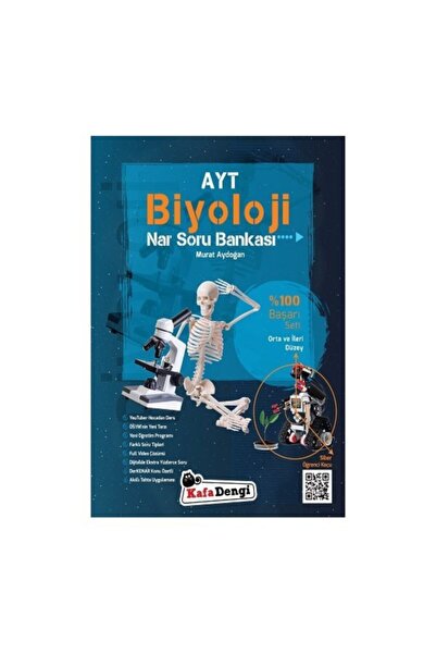 Kafa Dengi Yayınları Kafadengi Ayt Biyoloji Nar Soru Bankası Orta Ve Ileri Dü...