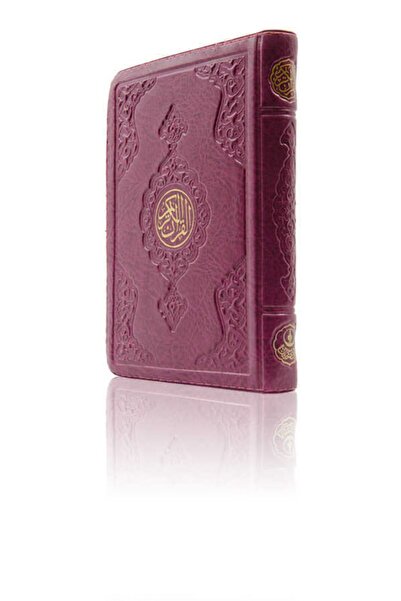 Hayrat Neşriyat Kuranı Kerim Fermuarlı Kılıflı Lila Renk - Büyük Cep Boy