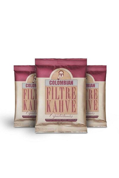 Mehmet Efendi Colombian Filter Coffee 80 gr / 3 Pieces