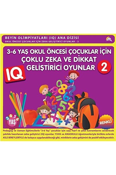 Genel Markalar 3-4-5-6 Yaş Çocuklar Için Çoklu Zeka Ve Dikkat Geliştirici Akı...