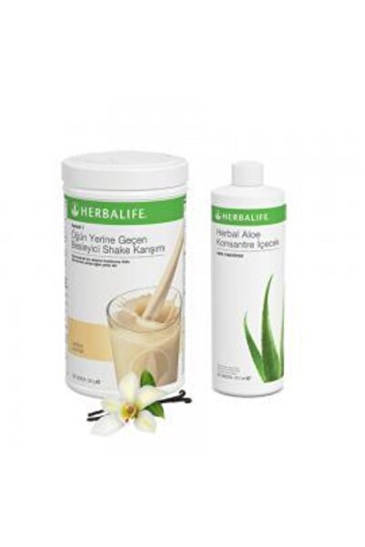 Herbalife Formül 1 Vanilyalı Shake, Aloe Vera Suyu