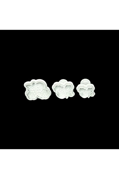 PASTRY PLANET 3-Piece Flower Cupat