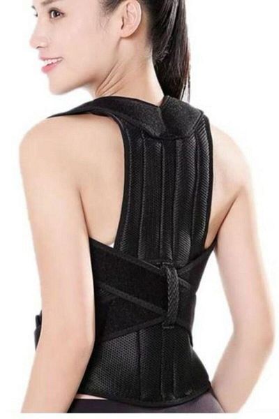 Ankaflex Unisex Μαύρος κορσές όρθιας στάσης
