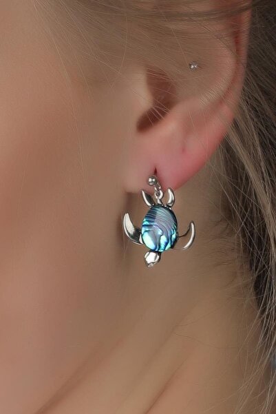 ARIKI Kadın Su Kaplumbağası Küpe PE363