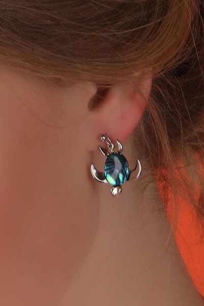 ARIKI Kadın Su Kaplumbağası Küpe PE363