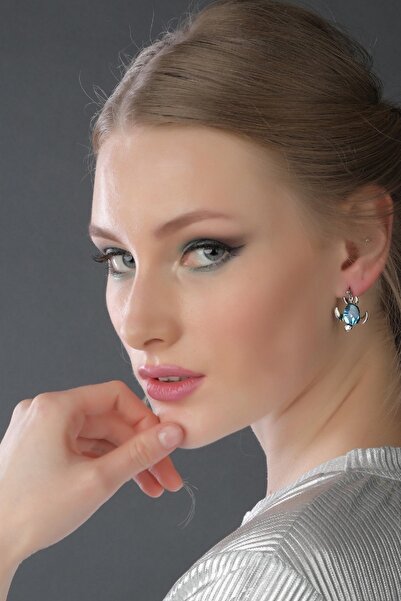 ARIKI Kadın Su Kaplumbağası Küpe PE363