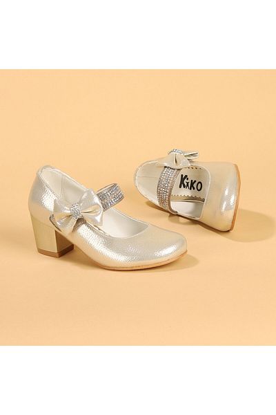 Kiko Kids Златни балерини за момичета