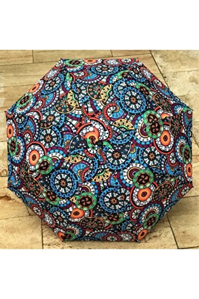 Marlux Etnik Desen Renkli Şemsiye