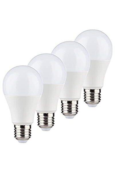 PROICH 4 Adet Led Ampul Tasarruflu Beyaz Işık 4 Lu Paket 9 Watt