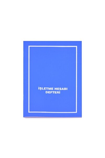 Genel Markalar 118 Işletme Defteri Gelir Gider Plastik Kapak 40 Yaprak