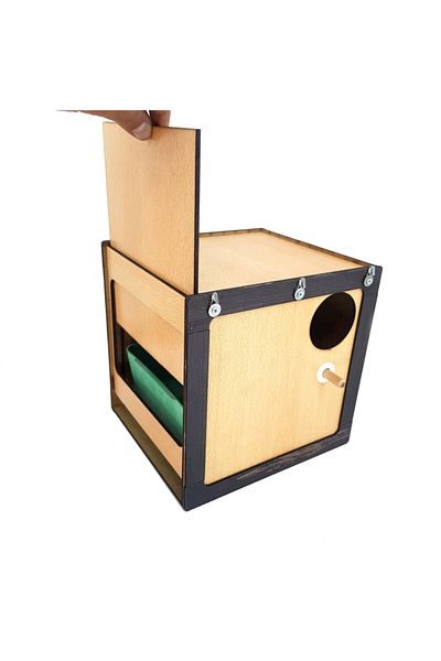 Demo Tasarım Professional Budgie Nest Kuşyuva