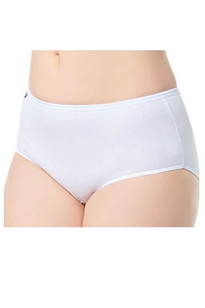 Tutku Women's White 6-Piece Elastane Bato Panties