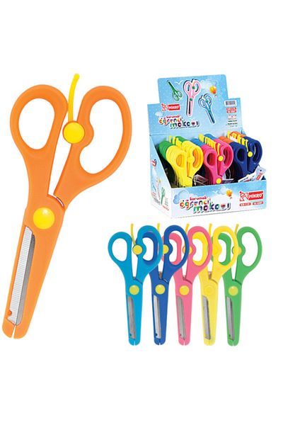 Mikro مقص الطالب المحمي Ks-115