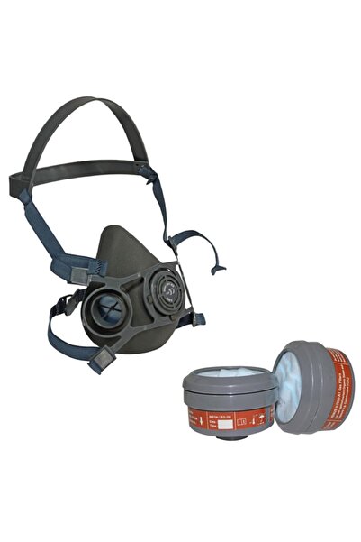 Starline V-800 L Yarım Yüz Gaz Maskesi - Filtre Hediyeli V-7800 A1 P2r