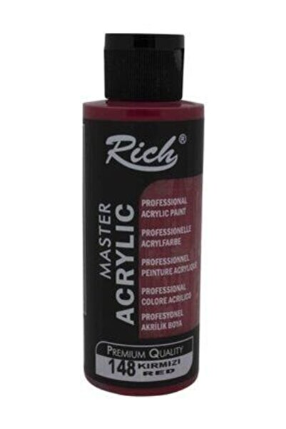 Rich Akrilik Boya 120cc 148 Kırmızı