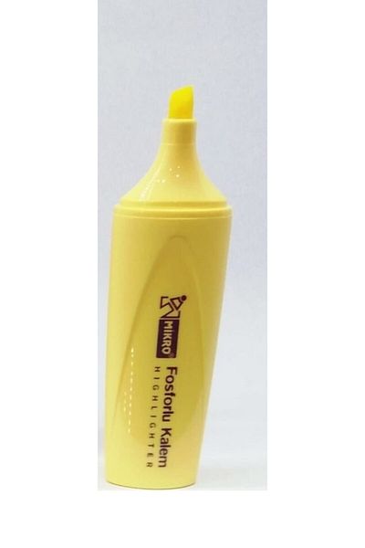 Mikro Highlighter Highlighter Pastel Yellow