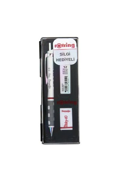 Rotring White School Set - Versatil+min, 0.5 Mm with Eraser Gift - Ro-kk07-05b