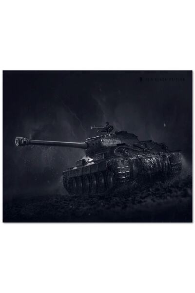 Cakatablo Ξύλινος Πίνακας World Of Tanks Black Edition (Μέγεθος 25x35 εκ.)