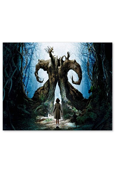 Cakapuzzle لغز فتاة المتاهة والأشجار الرائعة من بان مكون من 1000 قطعة (خشب)