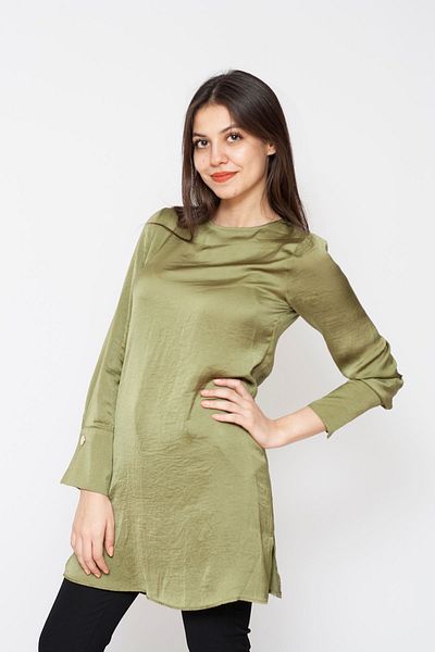 Koton Dámská khaki tunika