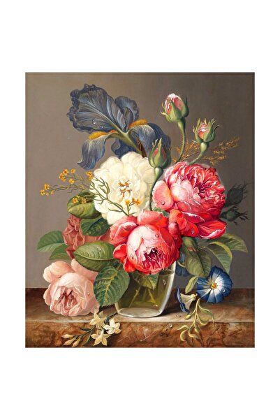 Rölyef Sanat Evi Kâğıt Rölyef Poster - Çiçek Resimleri - 35x50 (10 ADET)