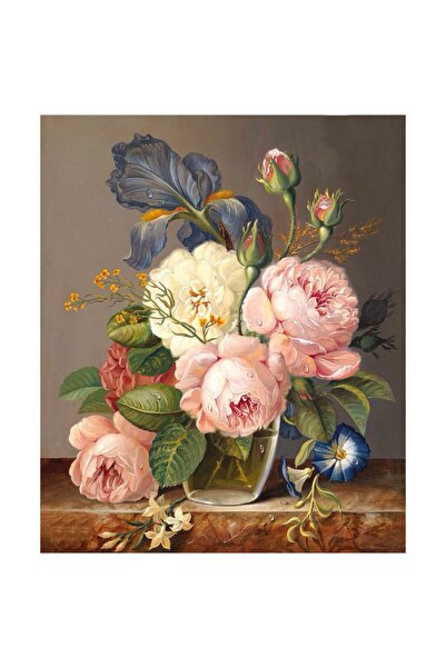 Rölyef Sanat Evi Kâğıt Rölyef Poster - Çiçek Resimleri - 35x50 (10 ADET)