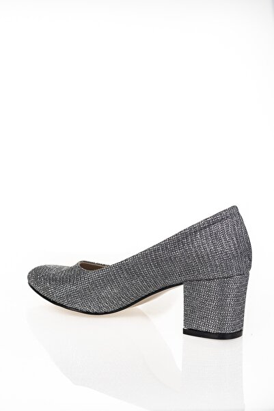 Çnr&Dvs Kadın Platin Mercan Alçak Topuklu Klasik Ayakkabı 702cnr