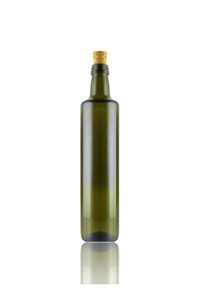Paşabahçe 500 Cc Dorica Glass Oil Vinegar Set with Cork Stopper - 24 Pieces