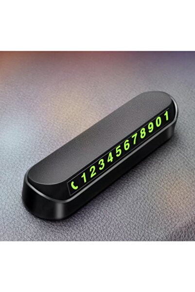 MUJGAN Araç Torpido Üstü Cep Telefon Numarası Için Aç Kapa Numaratör