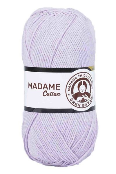 Ören Bayan Madame Cotton Hand Knitting Yarn, Lavender 030 Blsm