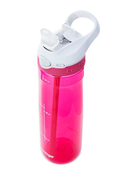 Contigo Asland Tren Tek El Bas İç Kapaklı Su Matarası 720ml 2197050 - Pembe