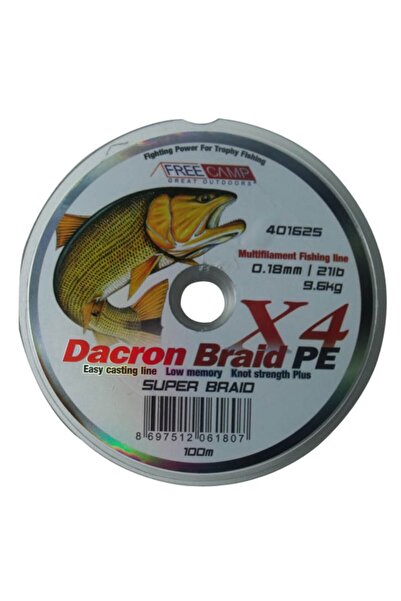 Freecamp Dakron 100m 0.18mm Olta Misinası