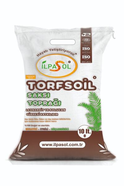 ilpasol Saksı Ve Çiçek Toprağı Dikim Harcı Solucan Gübresi Karışımlı 10lt