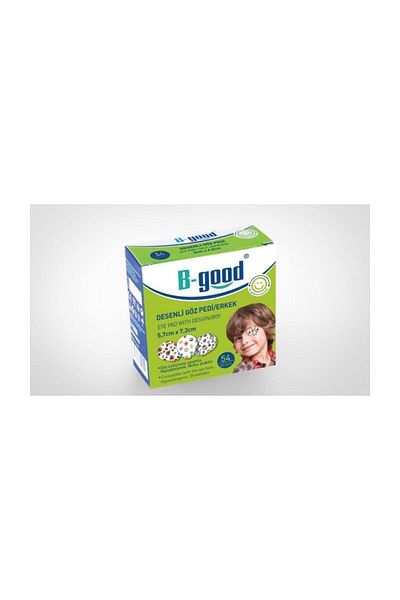 B-GOOD Patterned Eye Pad (girl) 54 Pieces