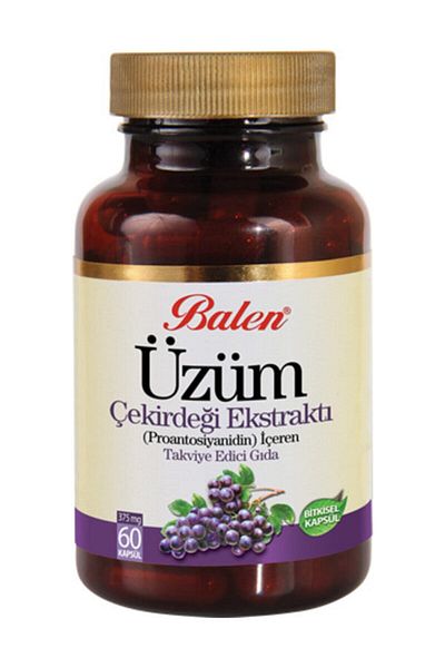 Balen مستخلص بذور العنب 60 كبسولة 3 قطع