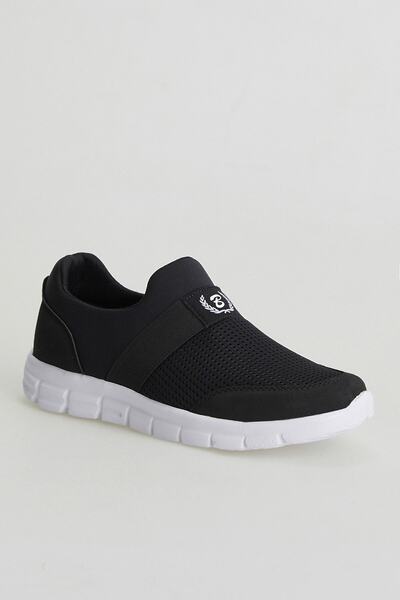 zincirport Pantofi sport ortopedici, unisex, negru, alb