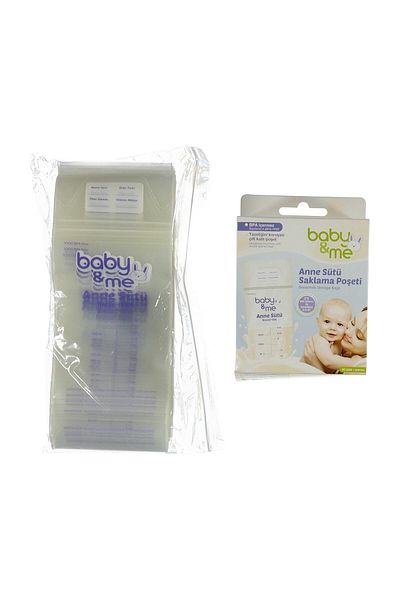 Baby&Me Milk Storage Bag 50 Pieces Bae-bsb50