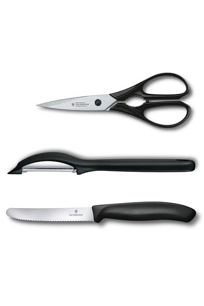 Victorinox Scissors, Peeler and Tomato Knife Set