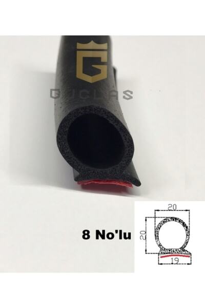 Güçlas Bantlı D Fitil - Bantlı Kapı Fitili - 8 Nolu Fitil