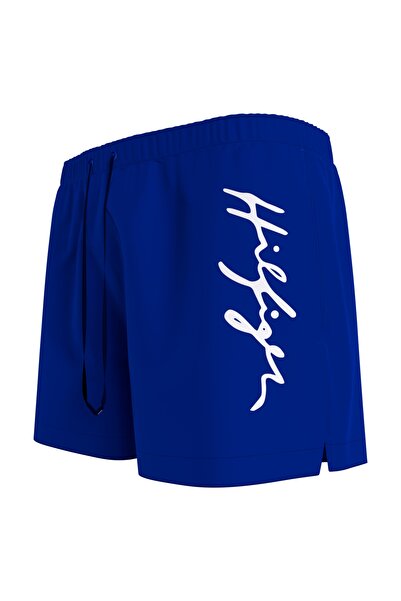 Tommy Hilfiger Swim Shorts - Blue - With Slogan