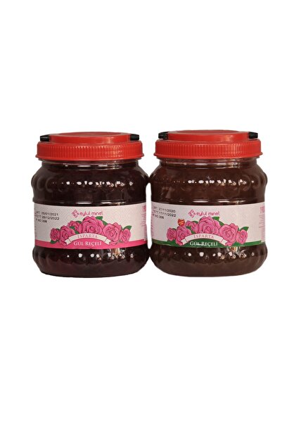 Eylül Minel Lokum Fabrikası Isparta Gül Reçeli 1900gr 2 Adet