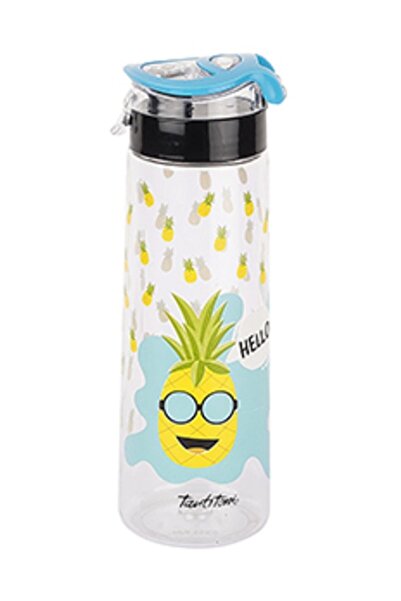 Tantitoni Mavi Pineapple Tritan Su Şişesi - 730 ml