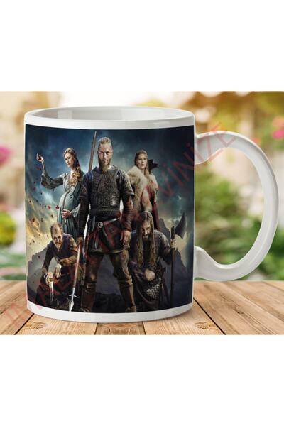 ART HEDİYE 1-586 كوب VIKINGS مطبوع على الجانبين.jpg