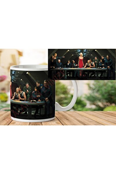 ART HEDİYE كوب باتلستار كالاتيكا مطبوع على الجانبين