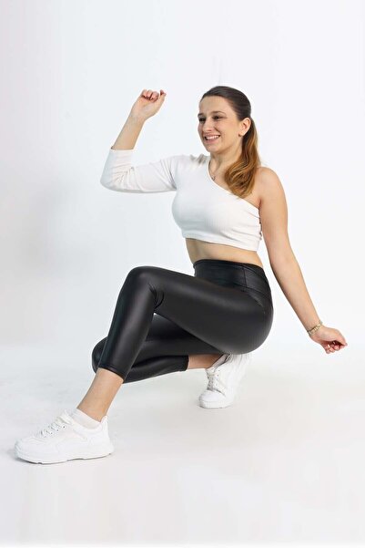 jilly jo Colanți din piele căptușite cu blană