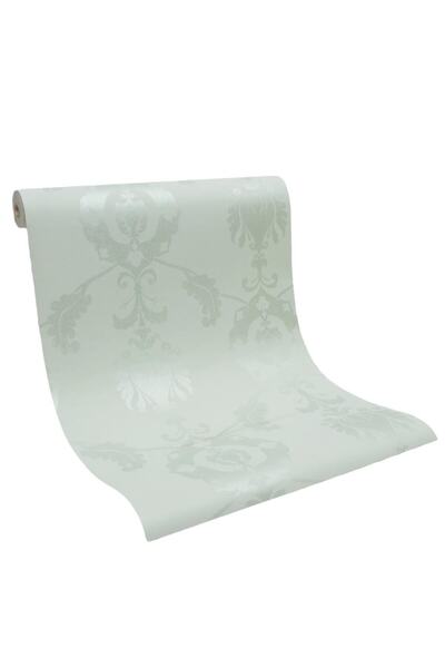 D.Dept. Duvar Kağıdı Nil Yeşili Damask Desenli D-dept Rive Gauche - Vinly