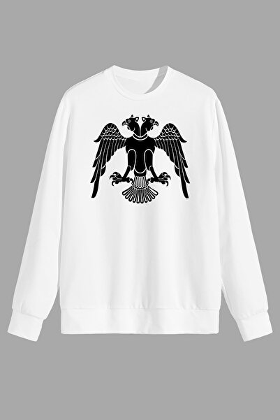 perseusshopping Анадольський сельджуцький двоглавий орел на білій футболці з принтом