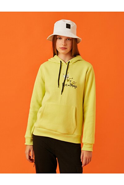 Koton Rick And Morty Licensed kapucnis pulóver